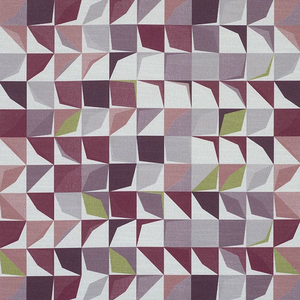 Kinetic Damson Fire Retardant Curtain Fabric