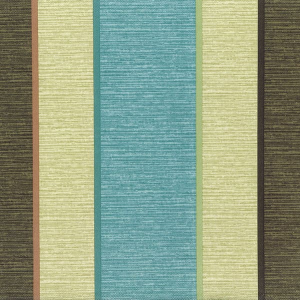 Panaz Sento 721 Chocolate/Jade fire retardant curtain fabric