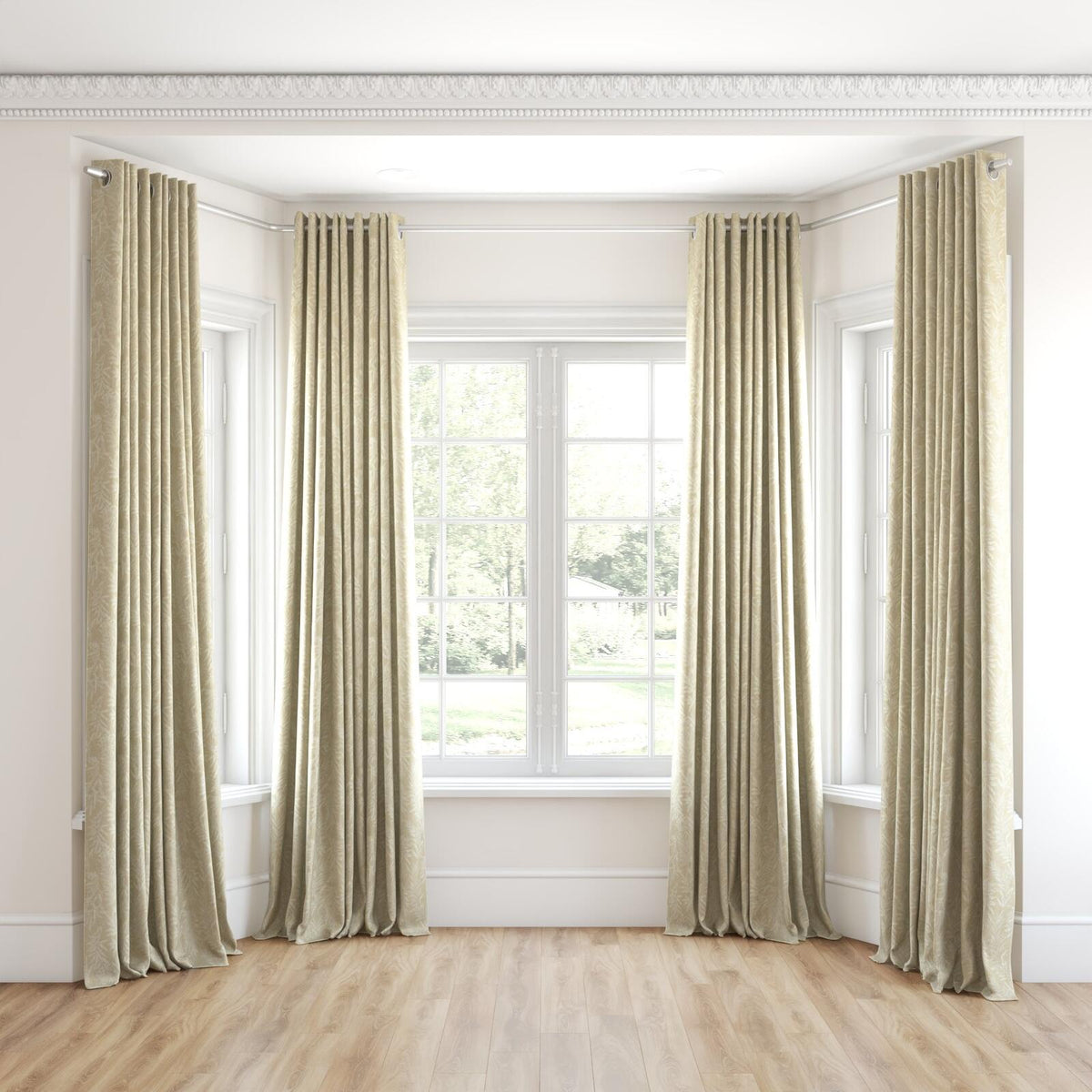 FR-One Carnaby Star fire retardant curtain fabric, view 6