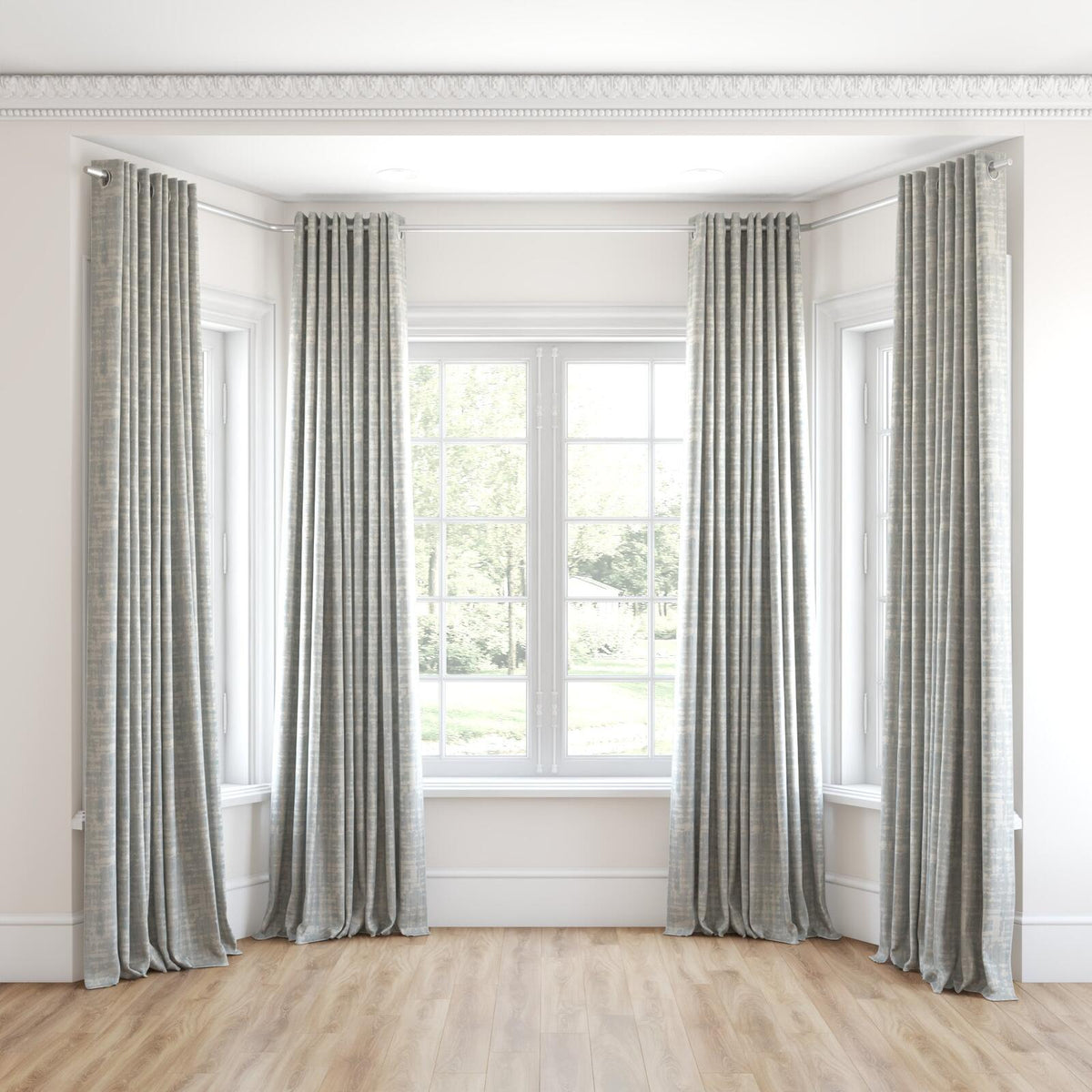 FR-One Modish Dew fire retardant curtain fabric, view 6