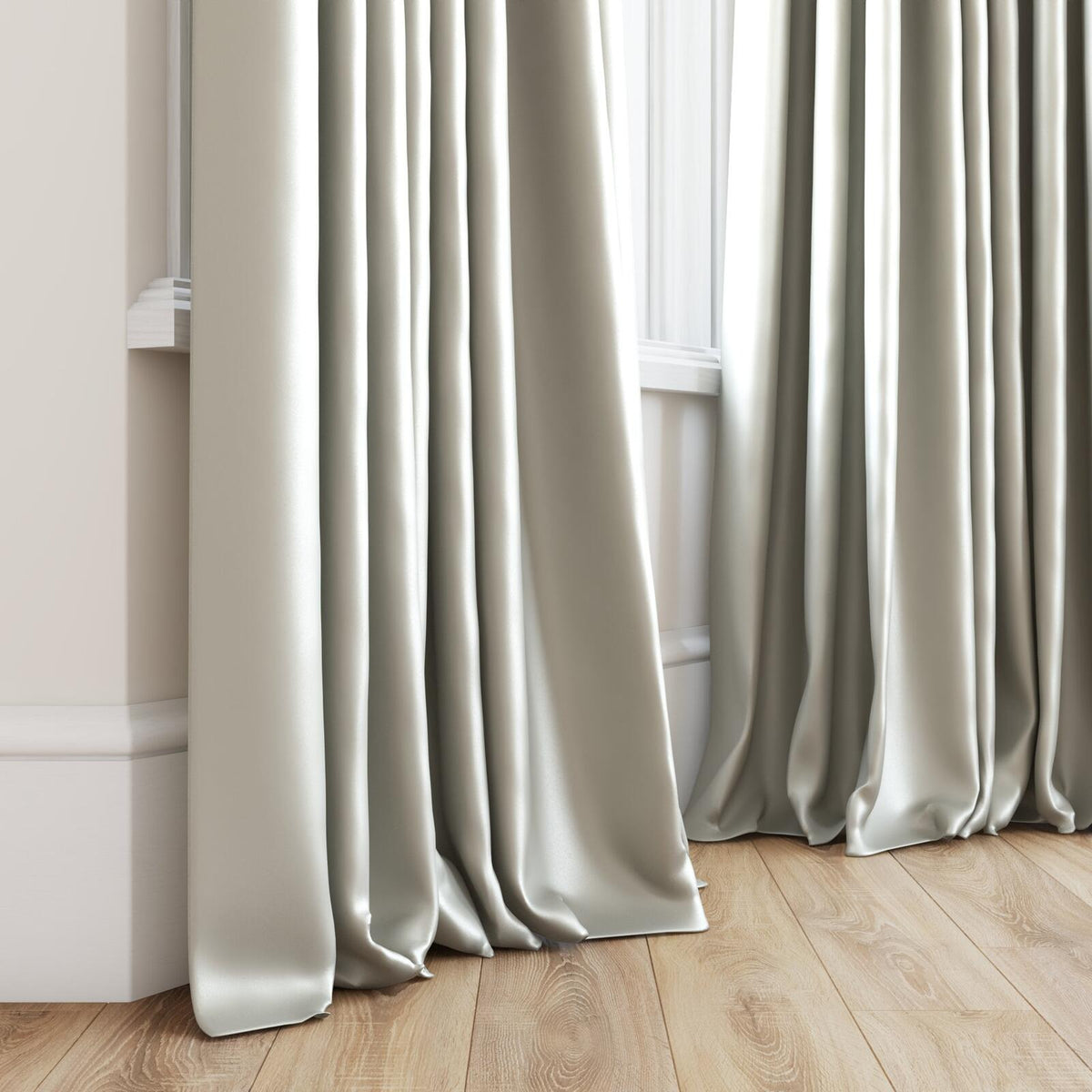 Sekers Vow Silk fire retardant curtain fabric, view 3