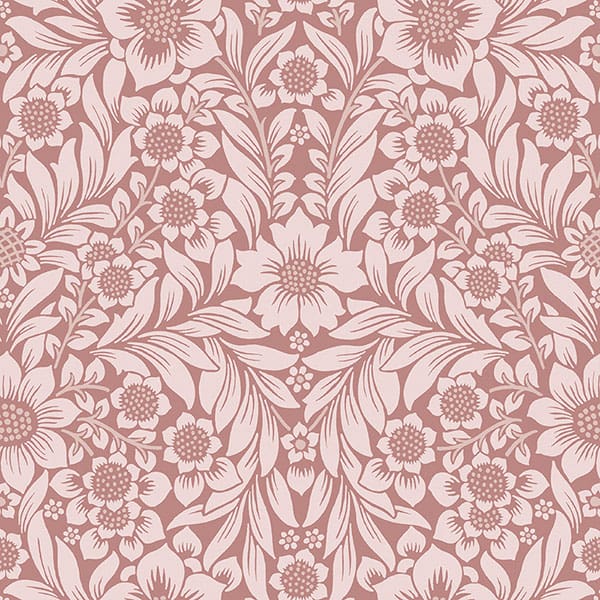 Evelyn Blush Fire Retardant Curtain Fabric