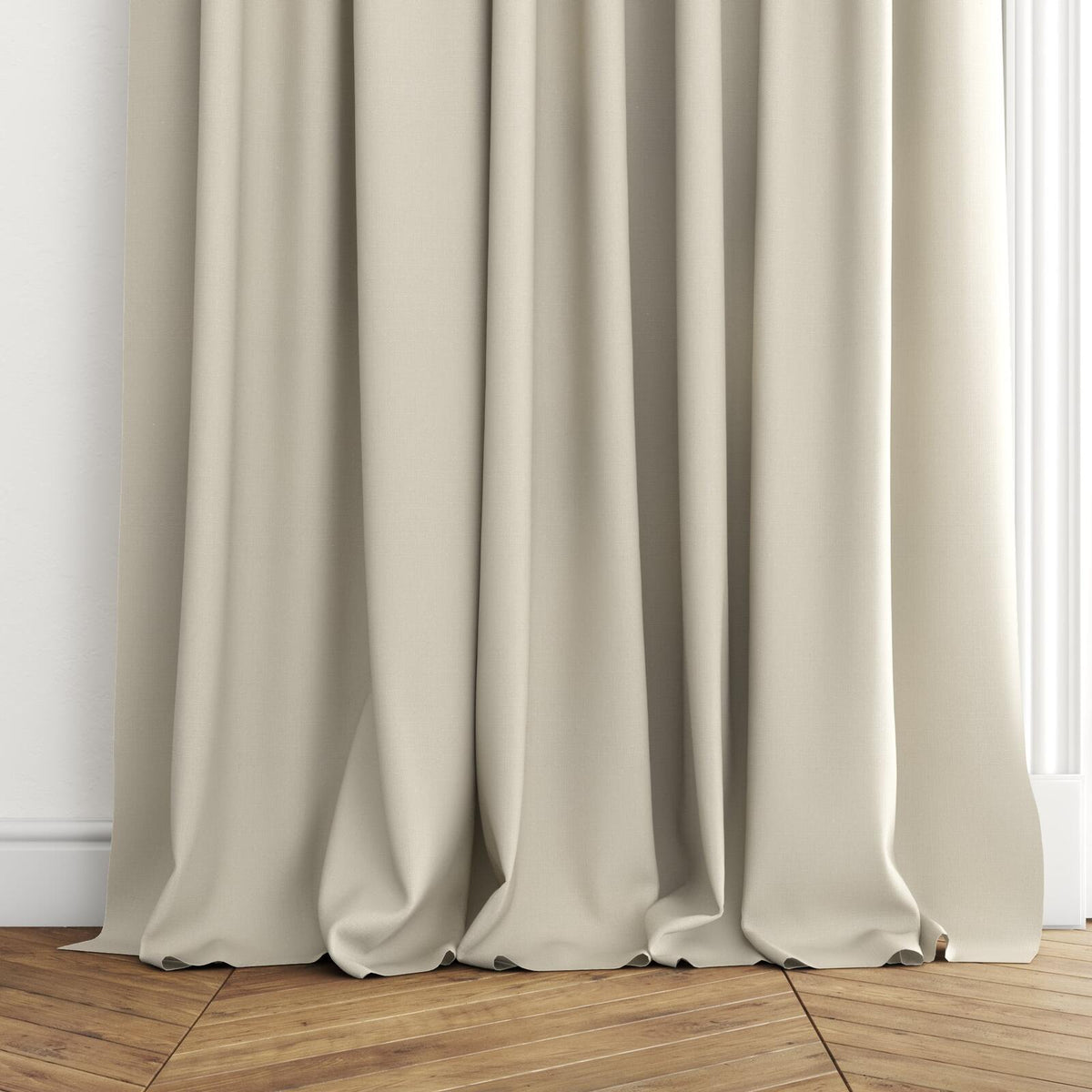 FR-One Darkness Raffia fire retardant curtain fabric, view 4