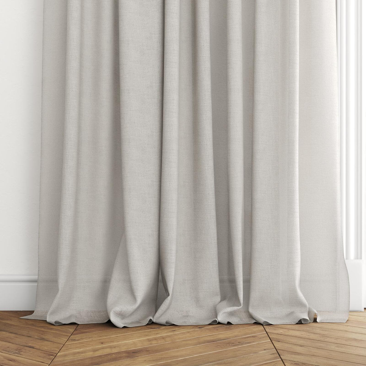 FR-One Statement Flax fire retardant curtain fabric, view 5