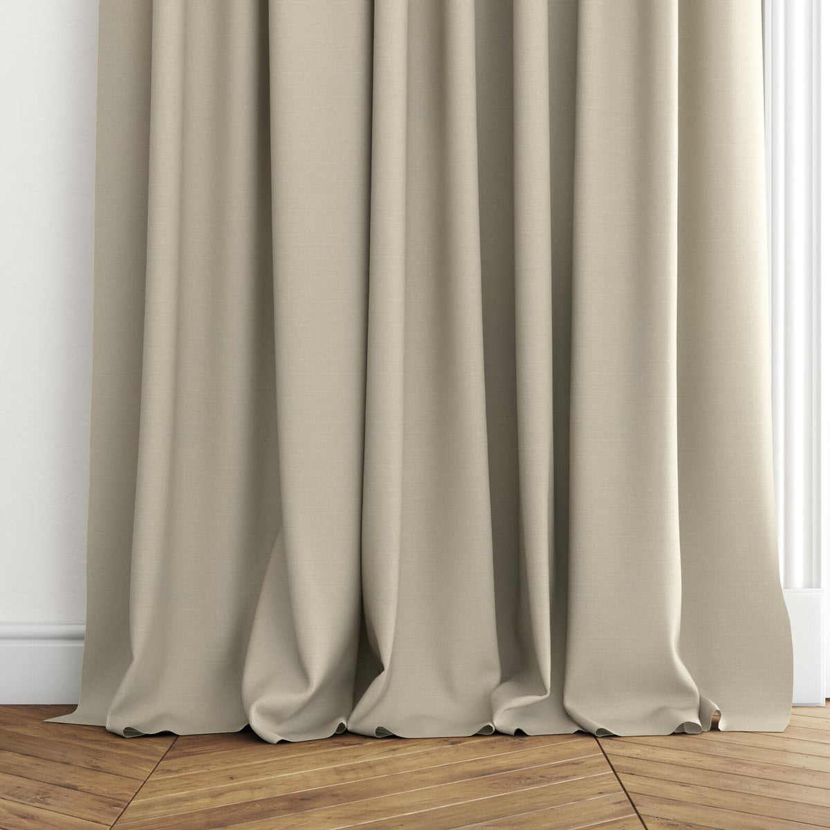 FR-One Darkness Hay fire retardant curtain fabric, view 4