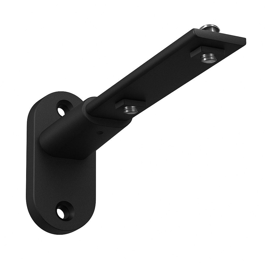 Motiva 28mm extendable wall bracket 15–19cm – black