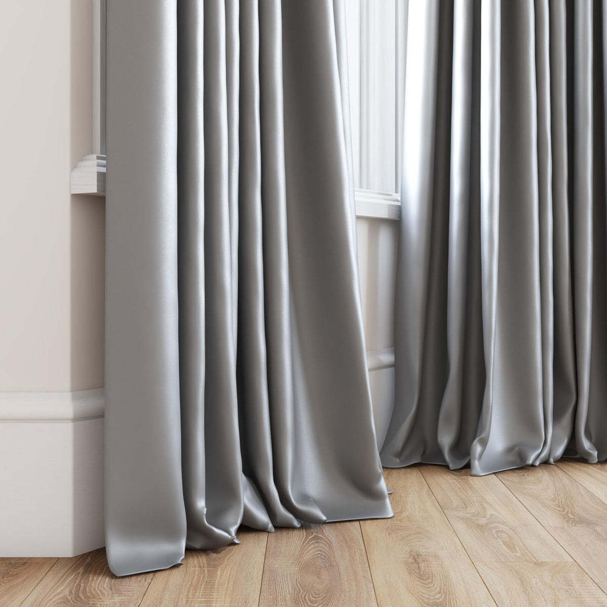 Sekers Vow Sterling fire retardant curtain fabric, view 3