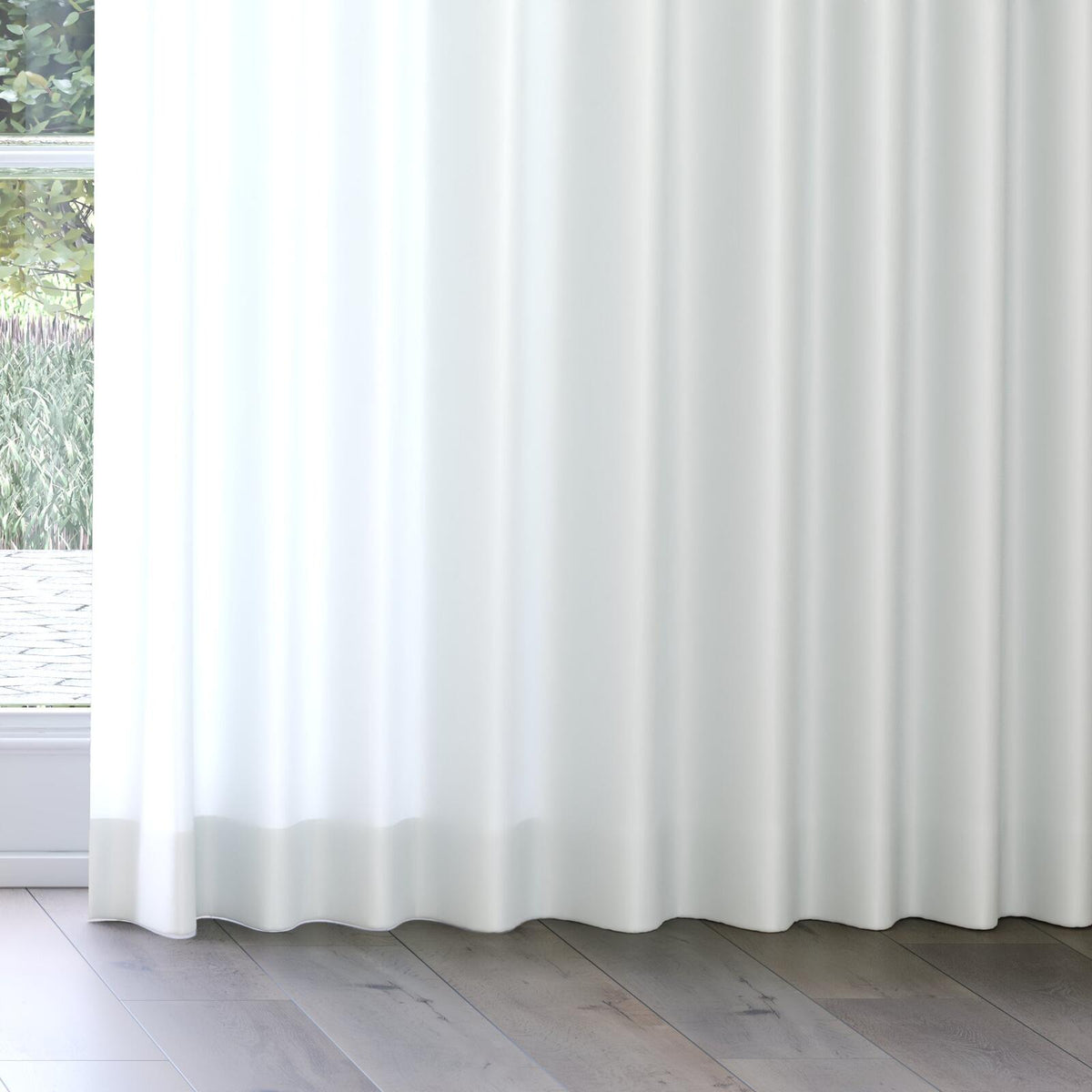 Sekers Penida Porcelain fire retardant curtain fabric, view 3