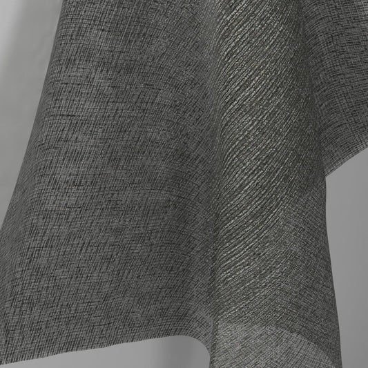 Sekers Zephyr Shale fire retardant curtain fabric, view 2