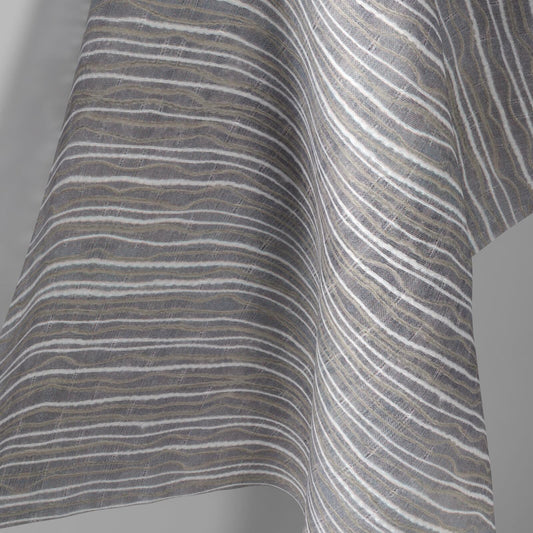 Sekers Khamsin Gravel fire retardant curtain fabric, view 2