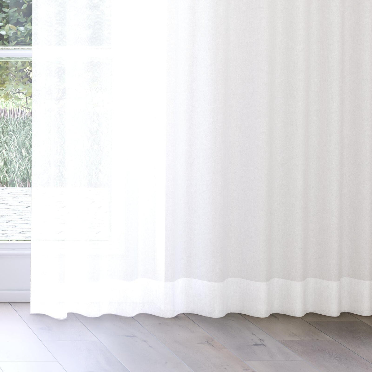 Sekers Horta Moon fire retardant curtain fabric, view 3
