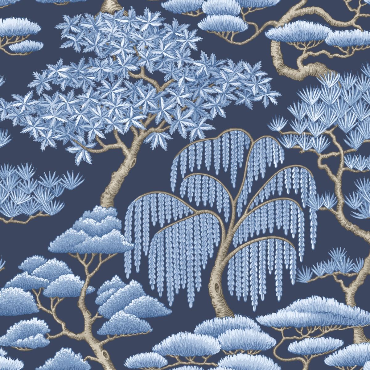 ILIV Matsu Lapis Fire Retardant Curtains