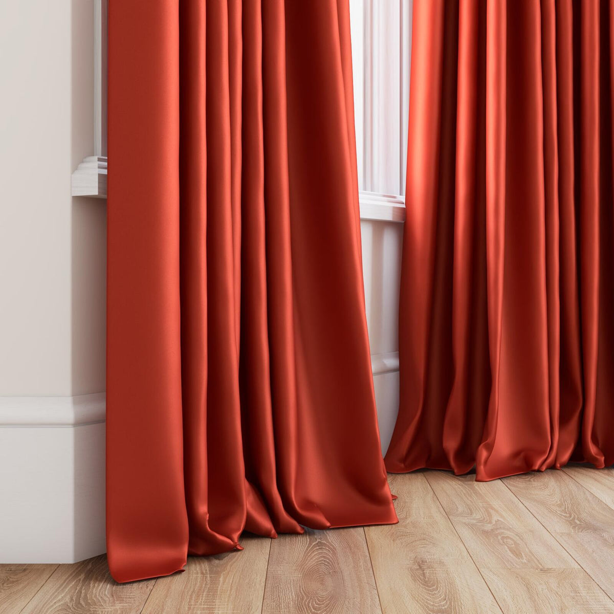 Sekers Vow Lipstick fire retardant curtain fabric, view 3