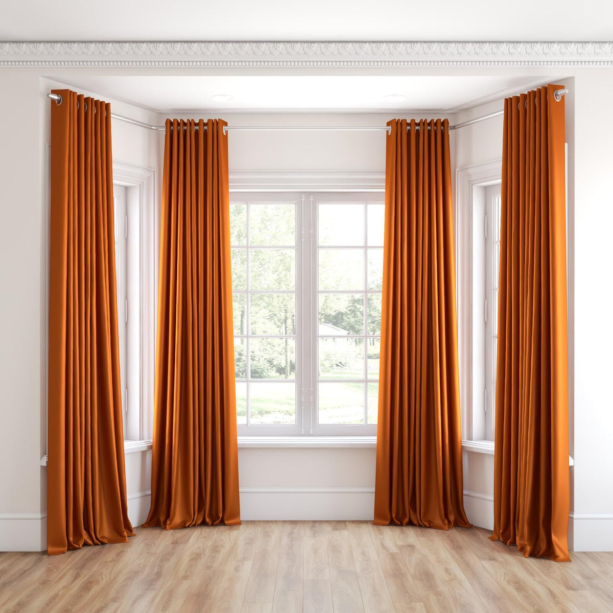 Sekers Vow Sunset fire retardant curtain fabric, view 3