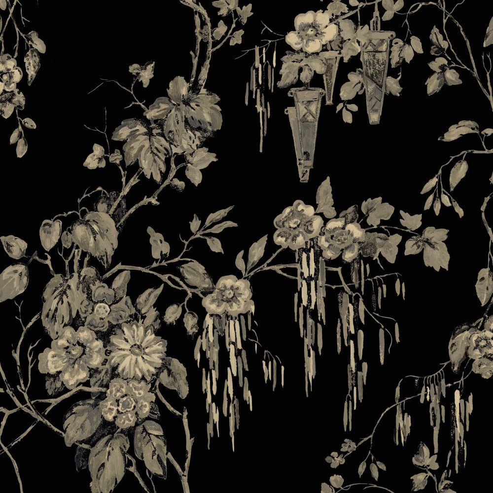 Mallion & Knowles Tiffany Jet Fire Retardant Curtains texture detail