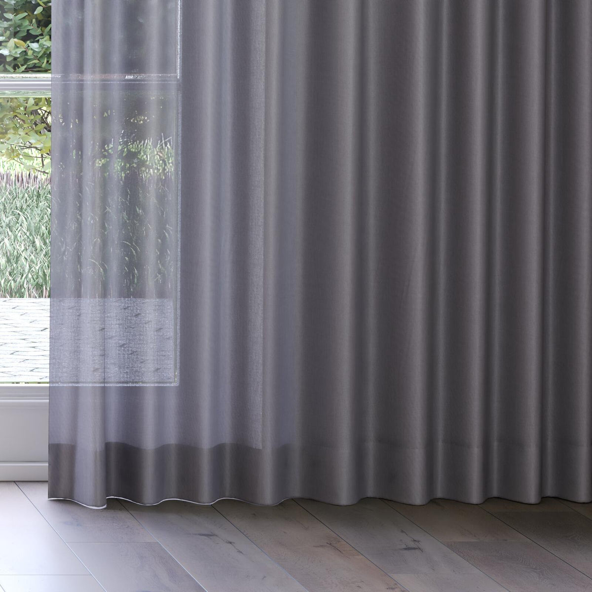 Sekers Barat Jet fire retardant curtain fabric, view 3