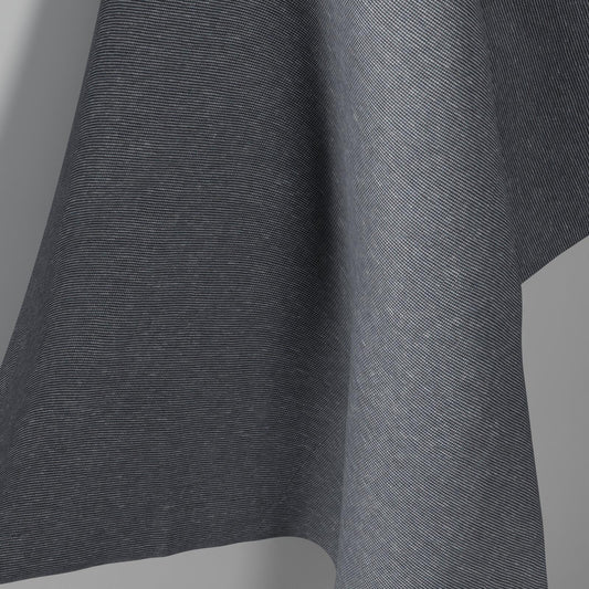 Sekers Tanimbar Peppercorn fire retardant curtain fabric, view 2