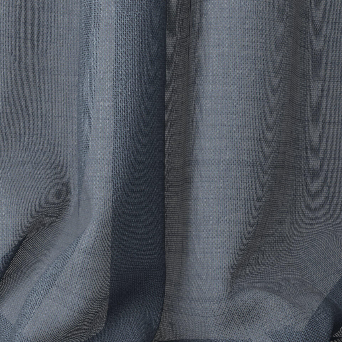 Sekers Areo Midnight fire retardant curtain fabric, view 3