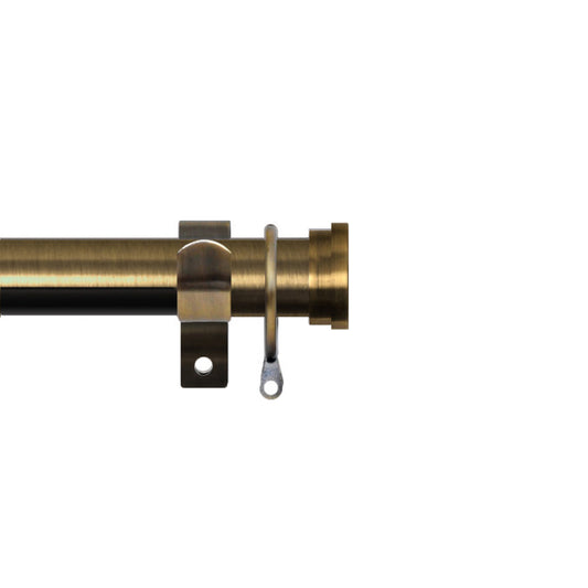 28mm contract pole kit - Antique Brass
