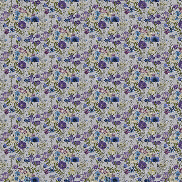 Bancroft Audley Lavender Fire Retardant Curtains