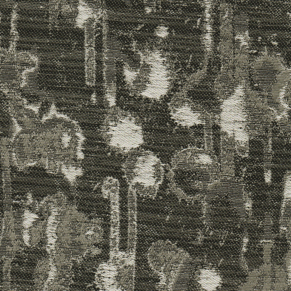 Sekers Bulaka Charcoal fire retardant curtain fabric
