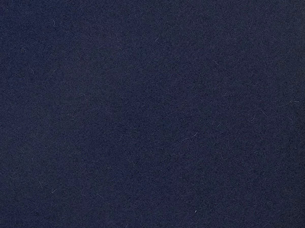 Abbotsford Classic Melton Navy fire retardant curtain fabric swatch