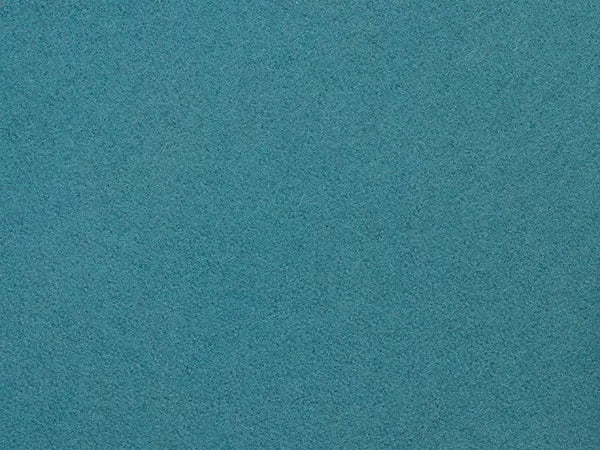 Abbotsford Classic Melton Teal fire retardant curtain fabric swatch