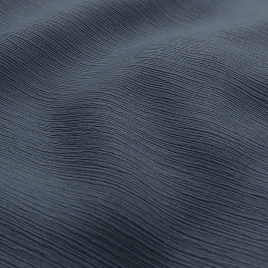 Sekers Glamis Marine fire retardant curtain fabric draped