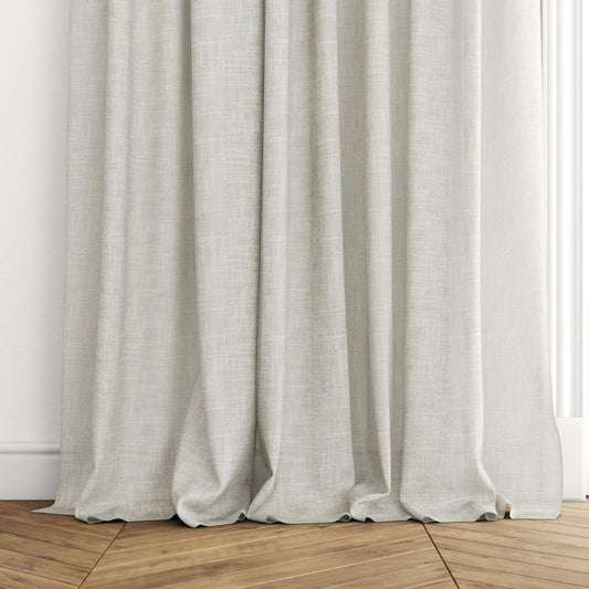 Sekers Lennox Birch fire retardant curtain fabric, view 2