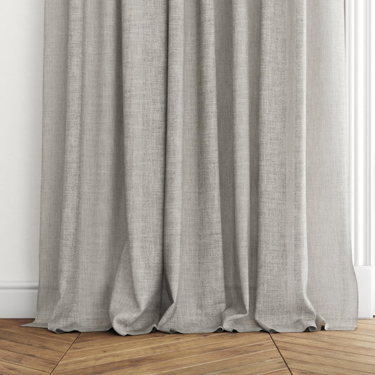 Sekers Lennox Tawny fire retardant curtain fabric, view 2