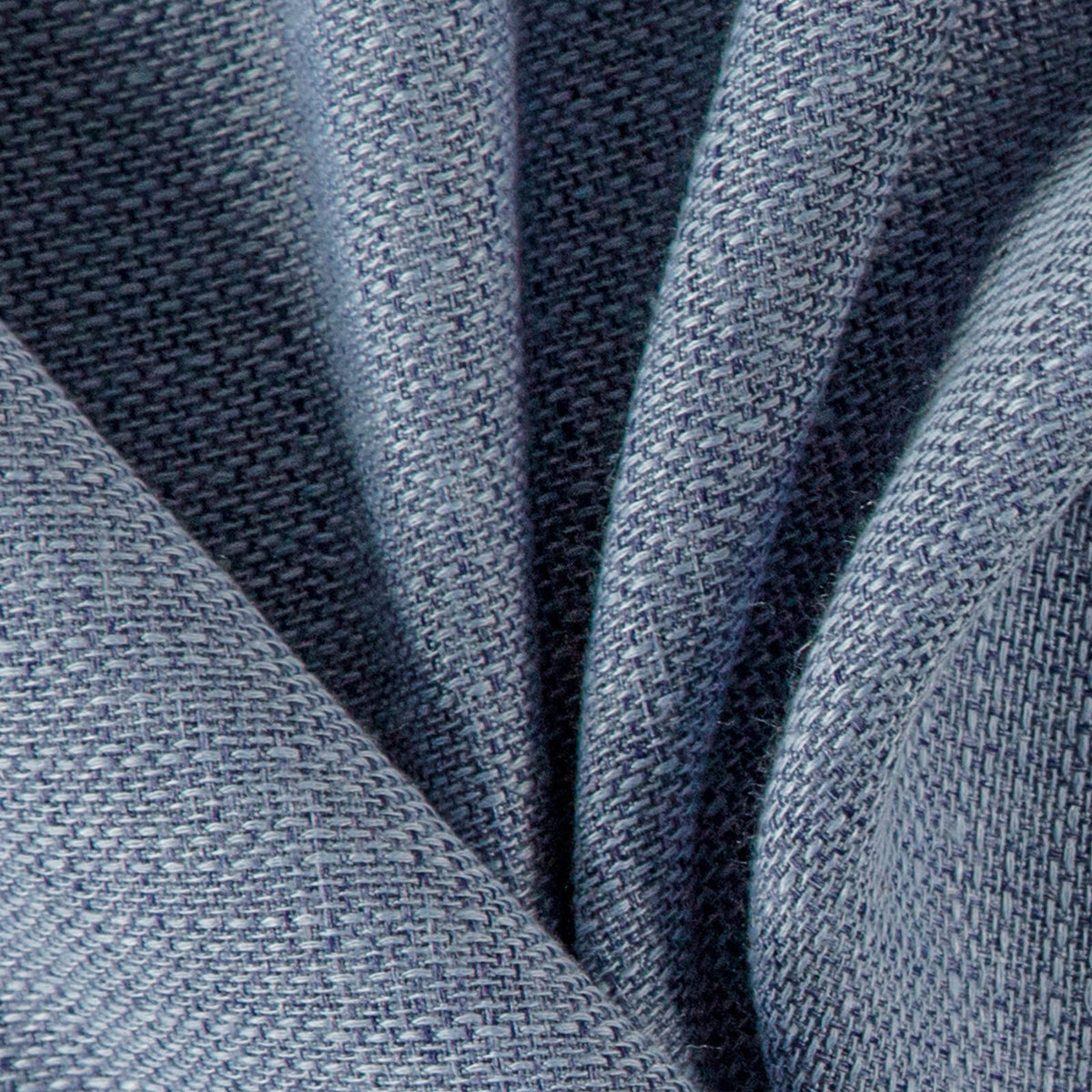 Sekers Bainbridge Bluebell fire retardant curtain fabric, view 3