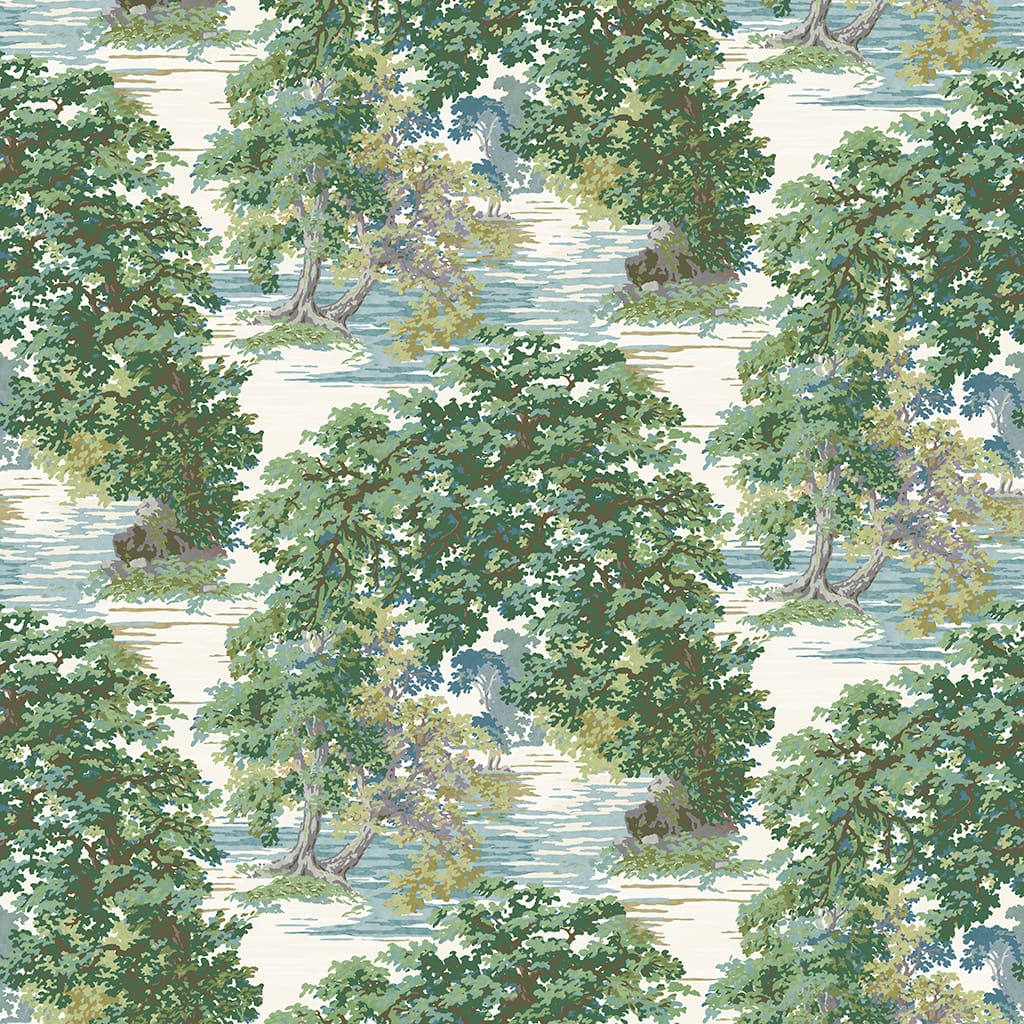 Panaz Ancient Canopy B09 Sap Green Fire Retardant Curtains
