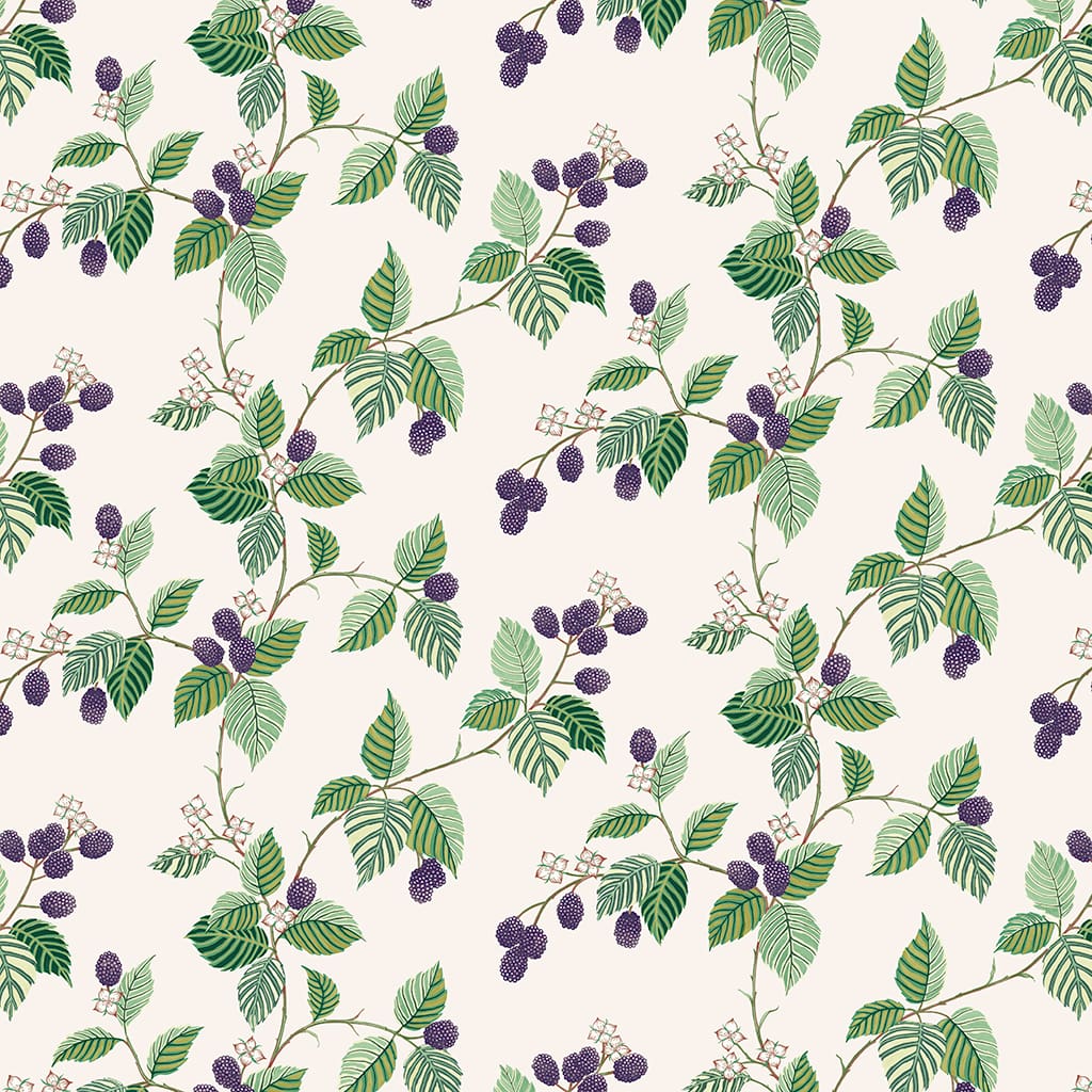 Panaz Rubus F12 Blackberry Fire Retardant Curtains