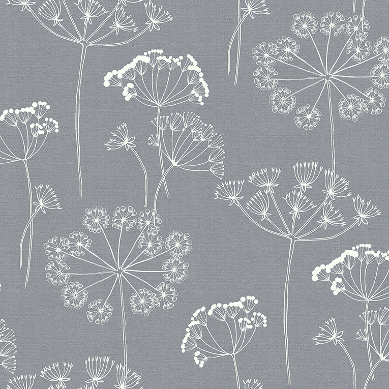 Bancroft Hedgerow Gray Fire Retardant Curtains