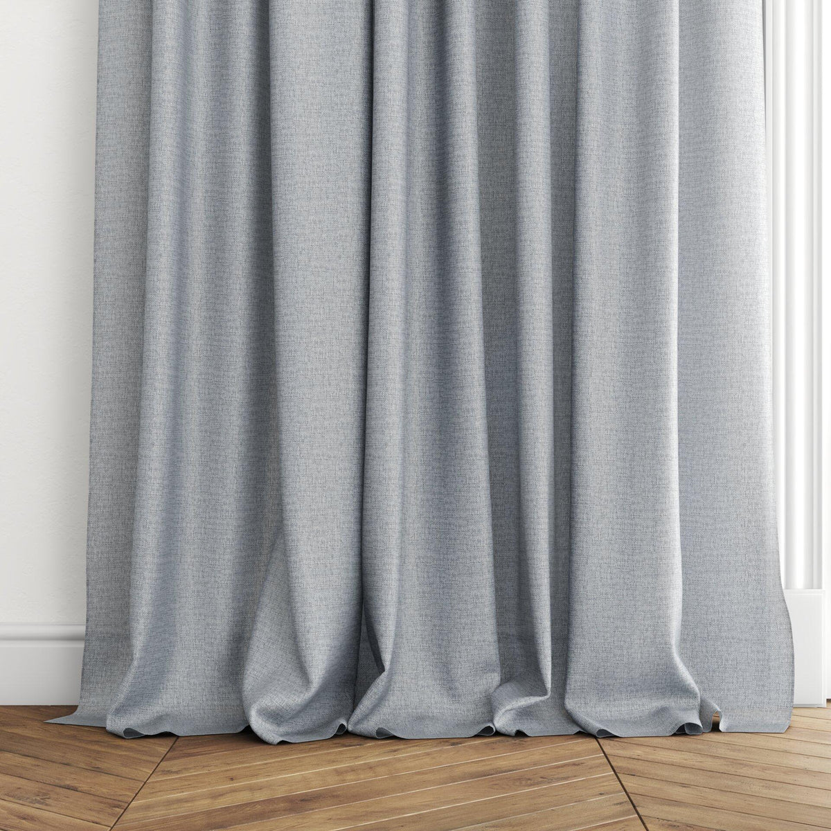 Sekers Yara Tuxedo fire retardant curtain fabric, view 3