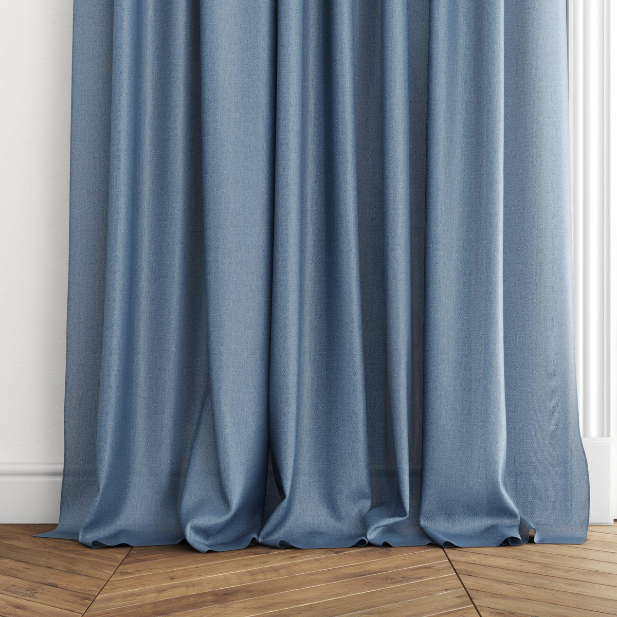 Sekers Yara Atlantic fire retardant curtain fabric, view 3