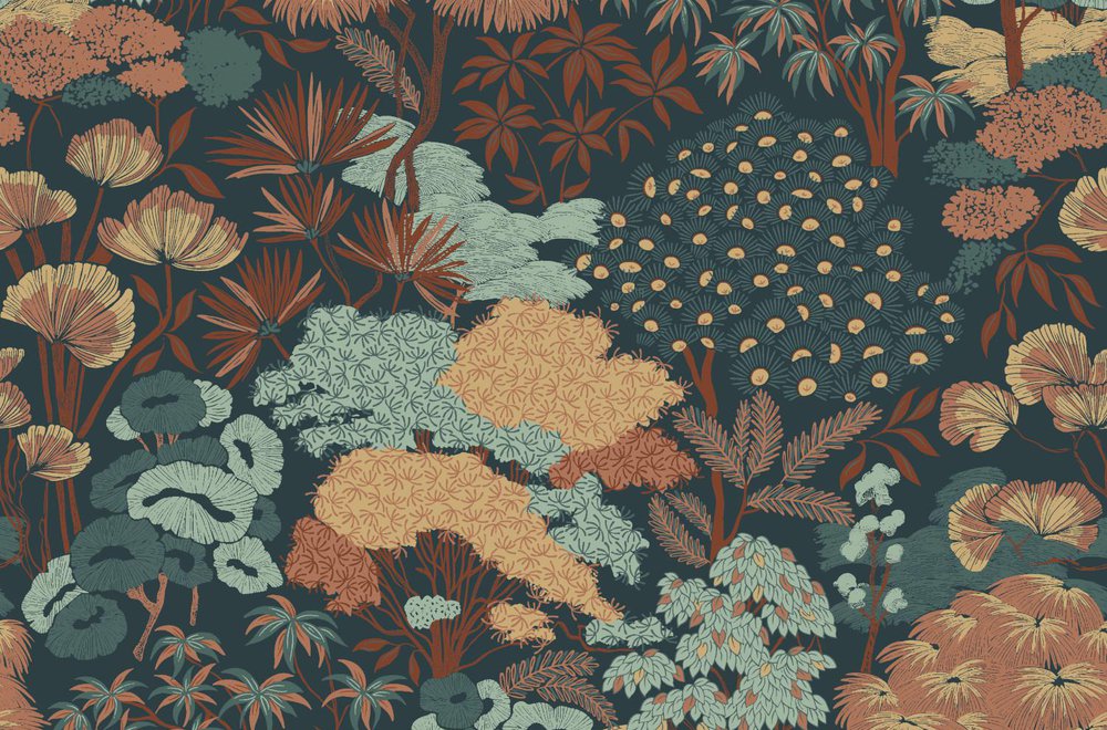 Skopos Arboretum Mandarin Fire Retardant Curtains