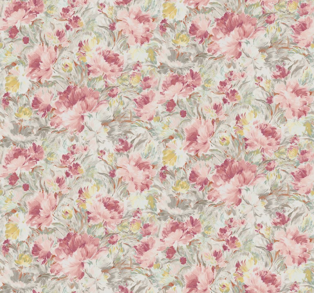 Edinburgh Weavers Baker Rose Fire Retardant Curtains
