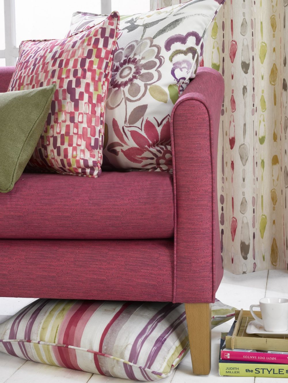 Edmund Bell Breeze Fire Retardant Curtains Lifestyle