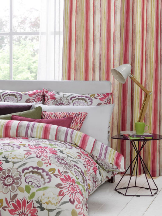 Carnival FR curtain fabric lifestyle room shot