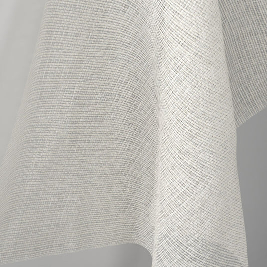 Sekers Zephyr Ivory fire retardant curtain fabric, view 2
