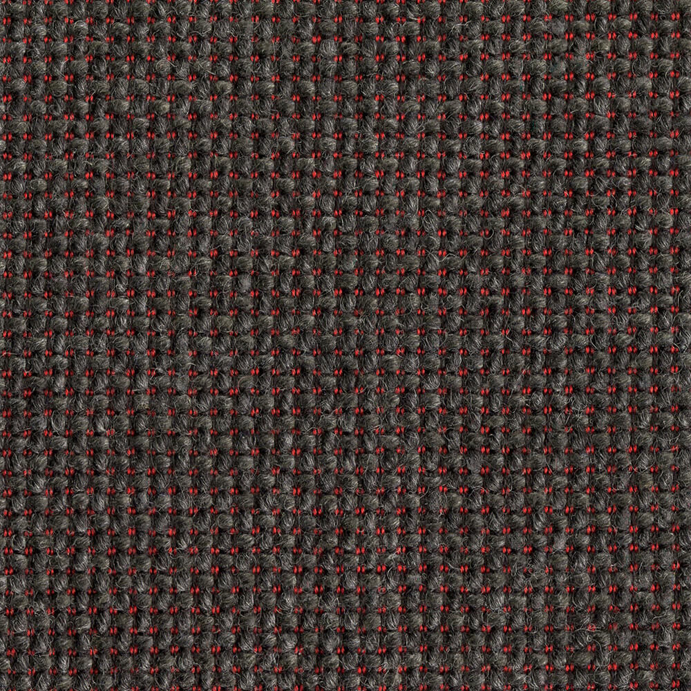 Craggan Flax Millstone fire retardant curtain fabric swatch