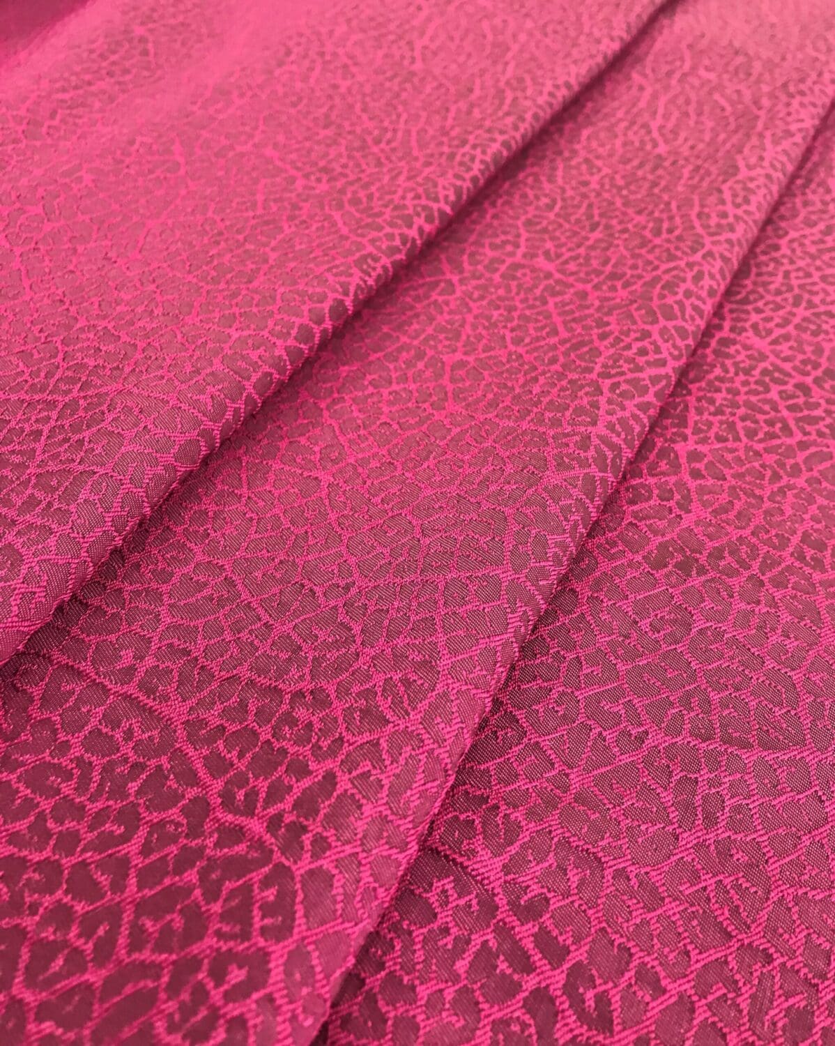 Edinburgh Weavers Crackle Fuchsia Fire Retardant Curtains