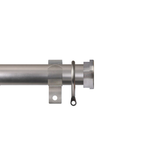 CreateFR 28mm contract pole kit - Brushed Nickel detail