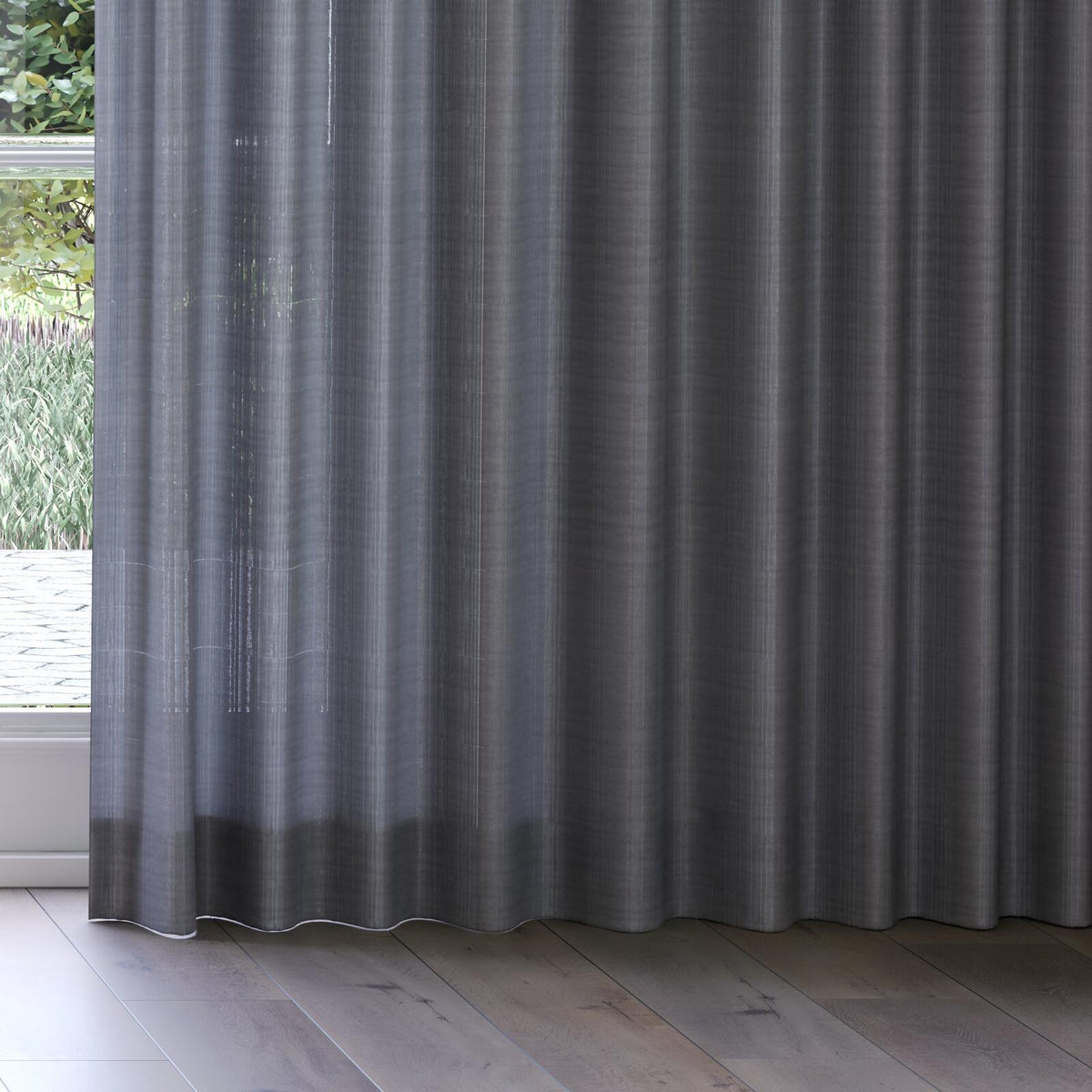 Sekers Canterbury Beetle fire retardant curtain fabric, view 3