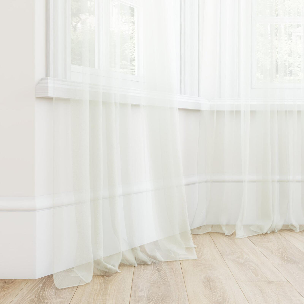 Sekers Vashon Almond fire retardant curtain fabric, view 3