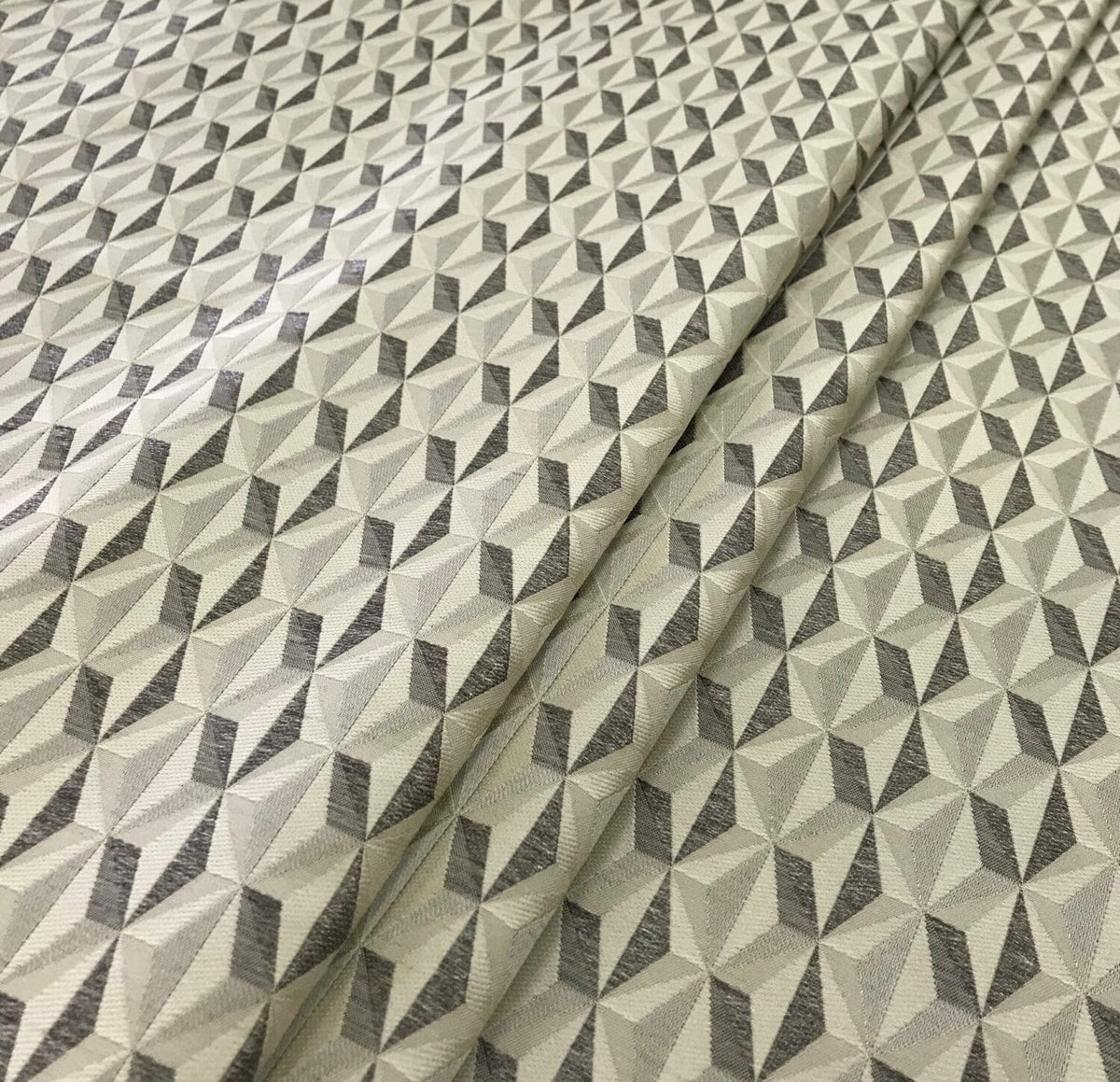 Edinburgh Weavers Delaunay Beige Fire Retardant Curtains