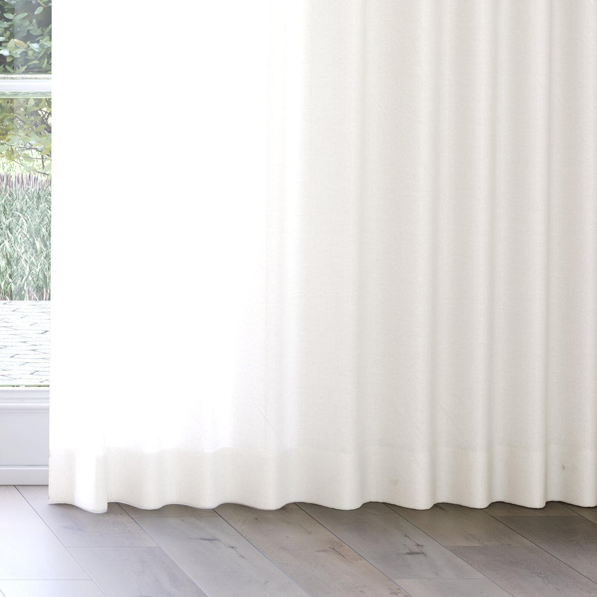 Sekers Malina Calico fire retardant curtain fabric, view 3