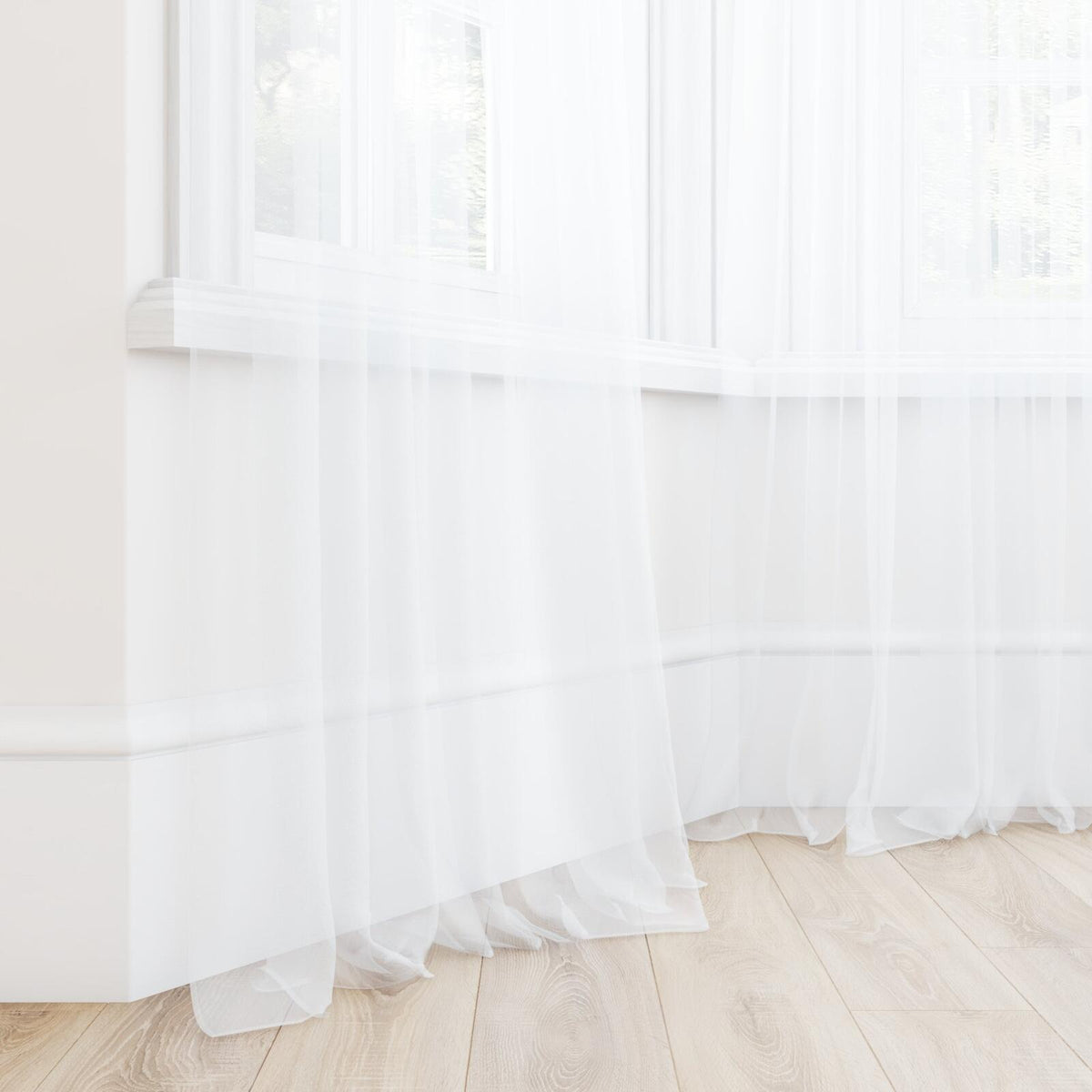 Sekers Vashon Snow fire retardant curtain fabric, view 3