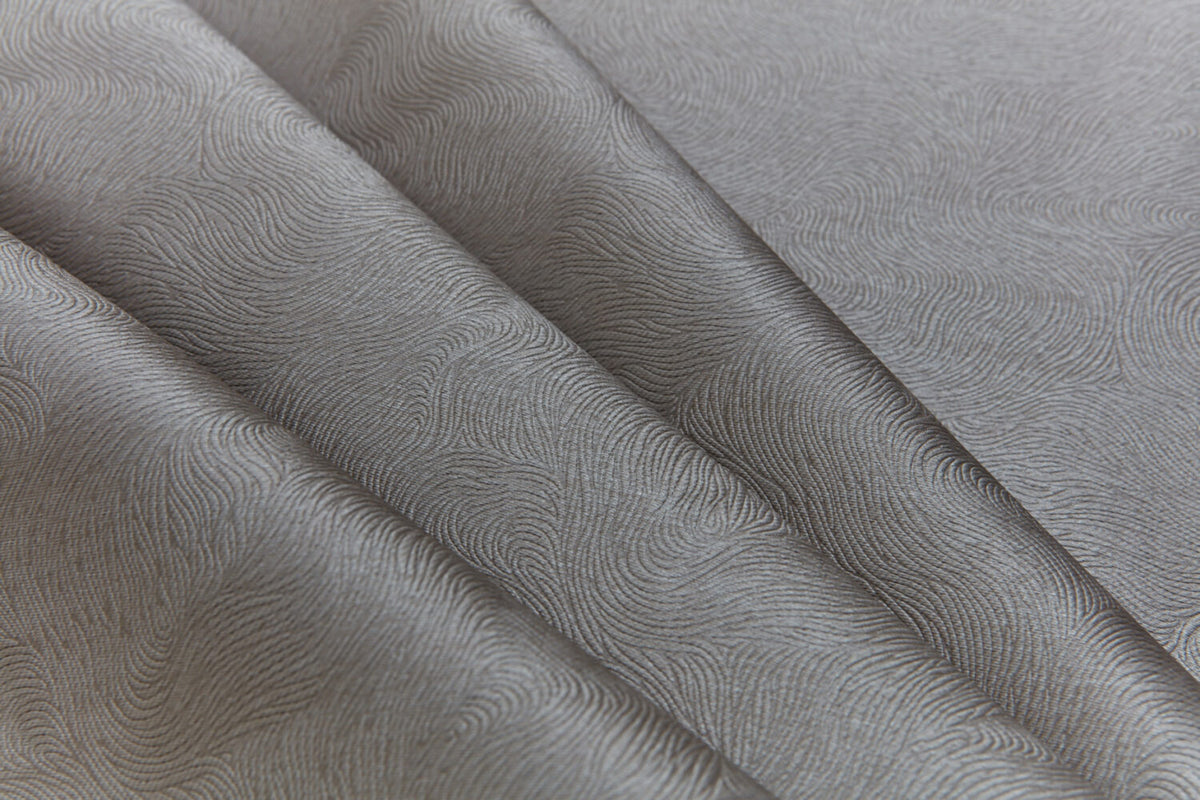 Edinburgh Weavers Earth Silver Fire Retardant Curtains